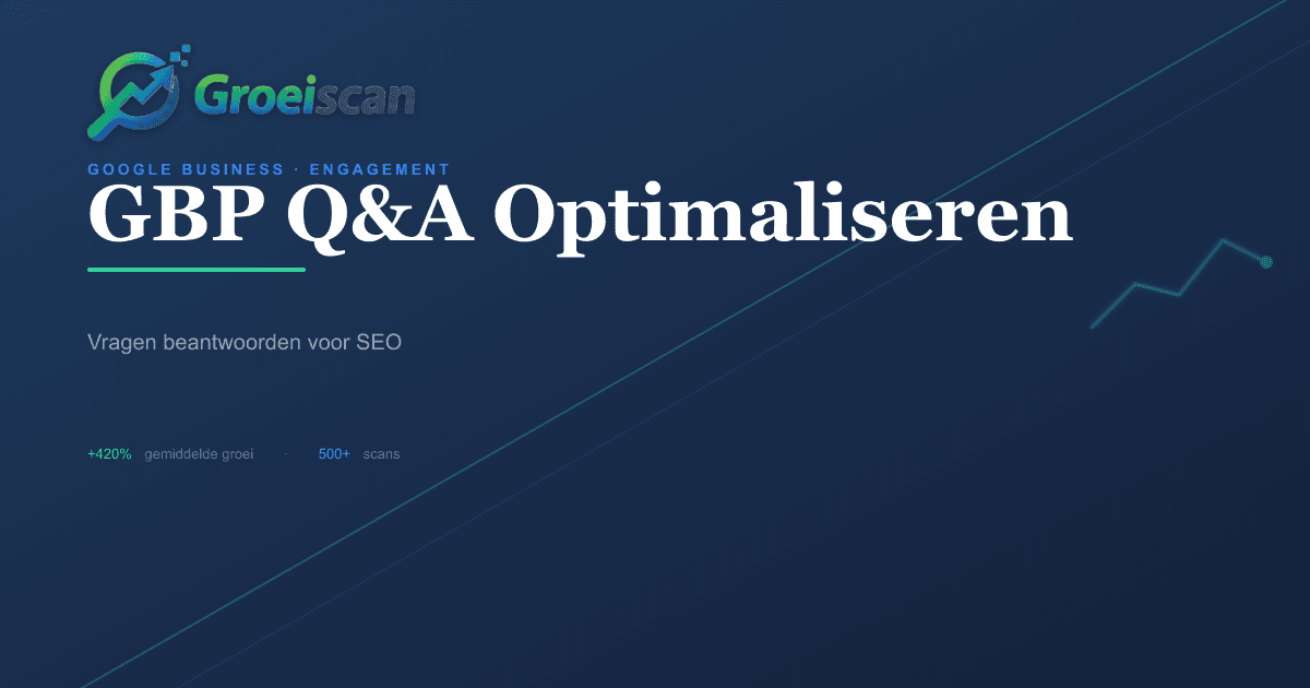 Google Business Q&A optimaliseren