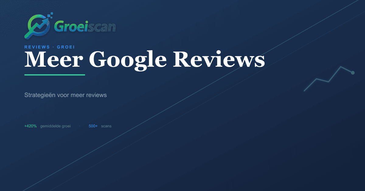 Meer Google reviews krijgen: Strategie