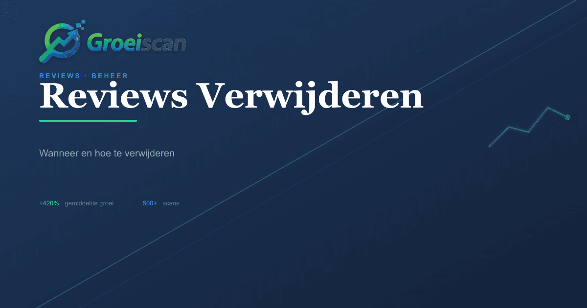 Reviews verwijderen van Google Maps